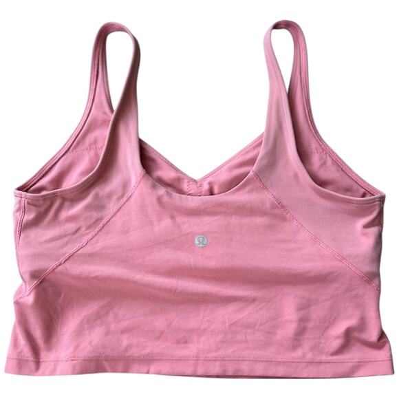 EUC Lululemon Align Tank Top Pink Blossom Size 12 - Picture 5 of 7